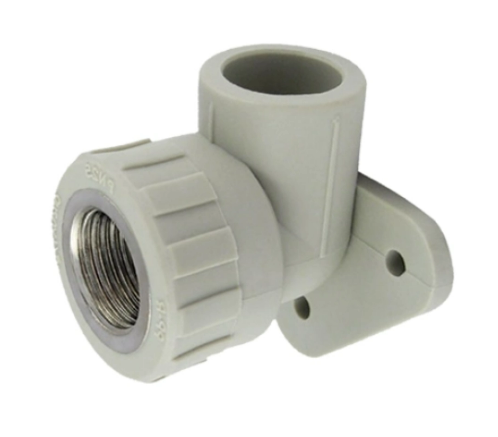 U Угол монтажный  20*1/2 резьба внутреняя серый ППР 