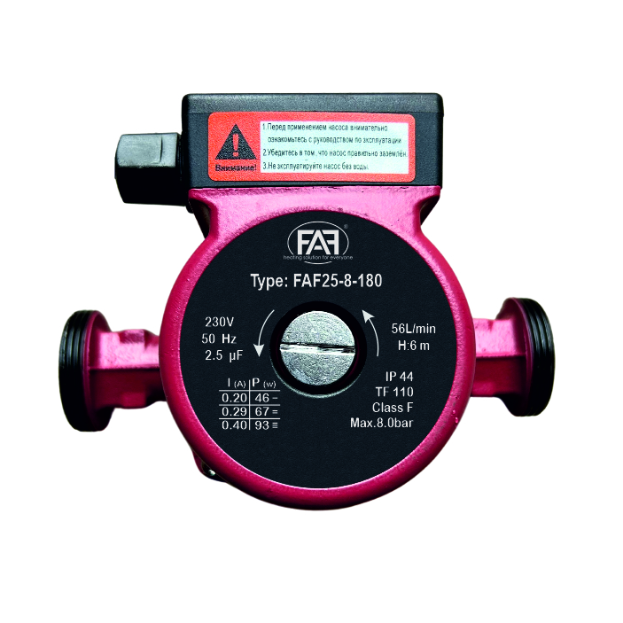 FAF Насос циркуляционный 25/6-180