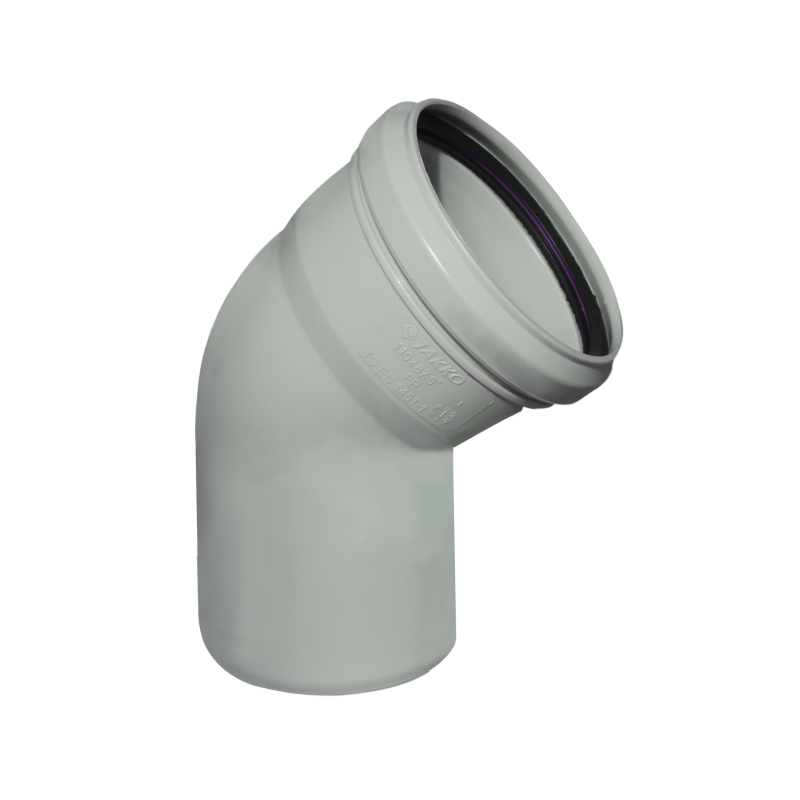 FAF Отвод канализационный  75/45* ПВХ