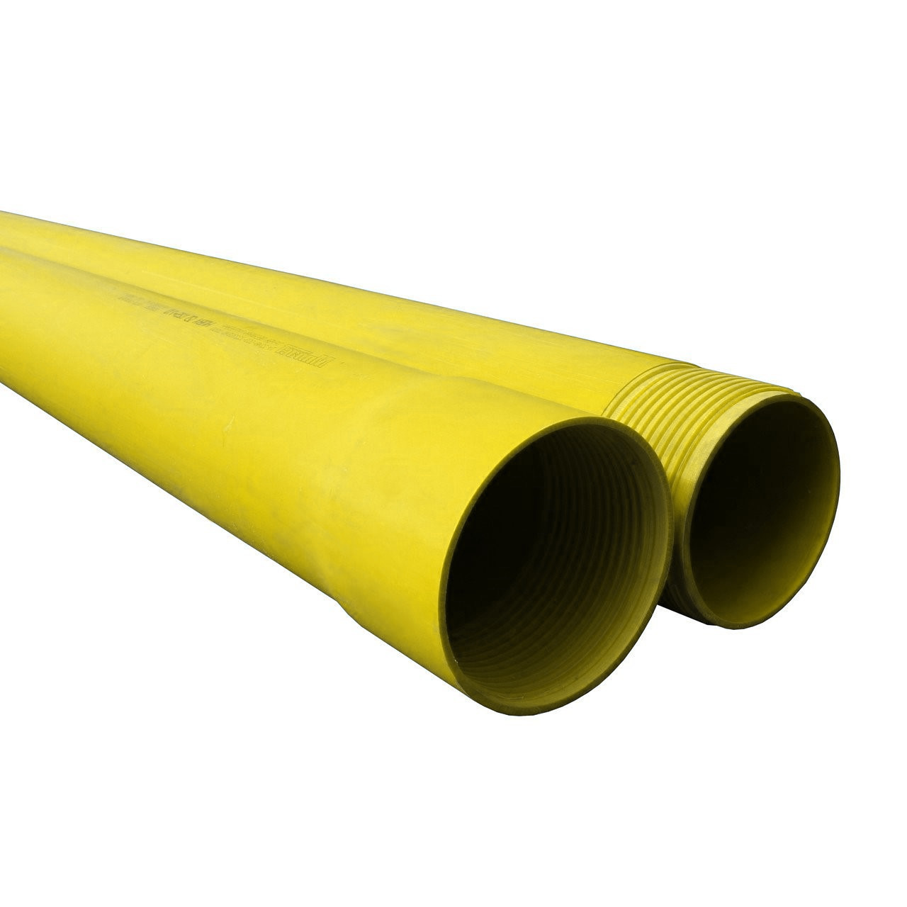 Труба обсадная для сважин ПВХ 125 5 мм yellow 3 м