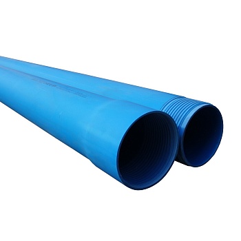 Труба обсадная для сважин ПВХ 125 5 мм blue 3 м