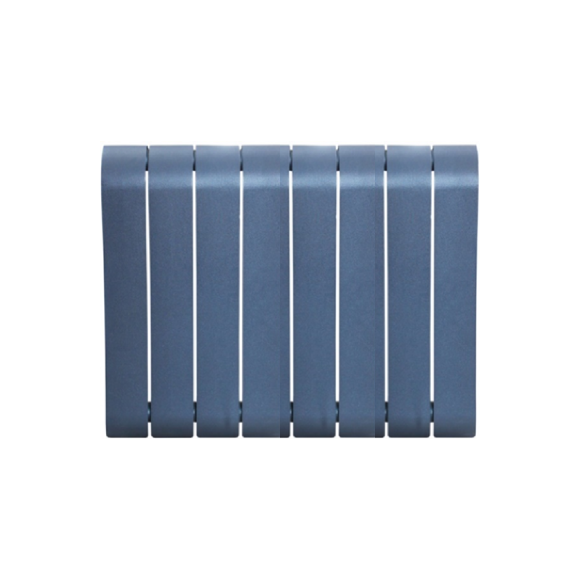 ANDROMEDA Радиатор алюминиевый  8 секций синий 