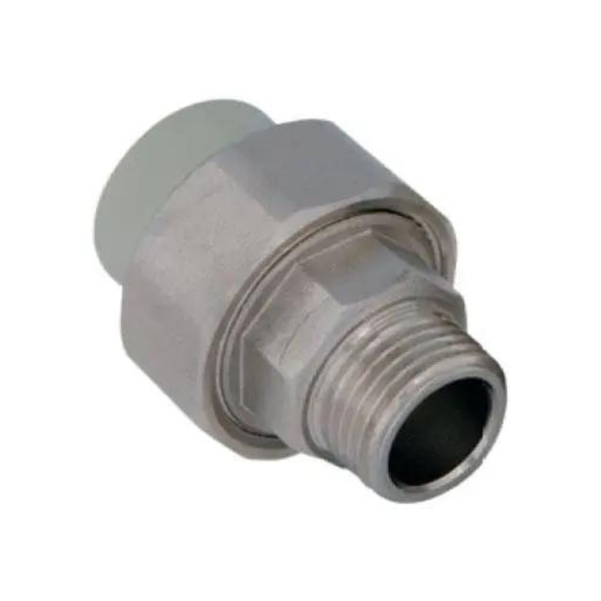 FAF Муфта 20*3/4" резьба наружная серая ППР C