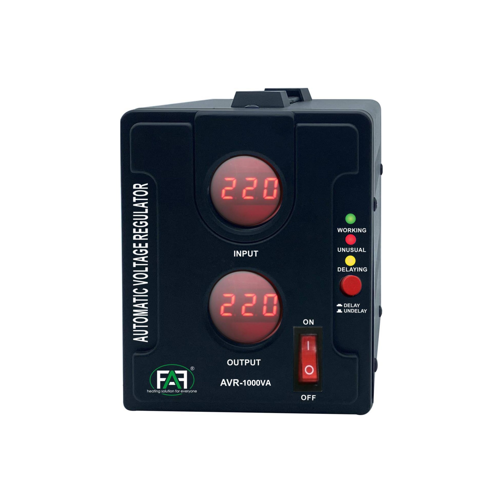FAF Стабилизатор 1000 Вт AVR-1000VA настольный