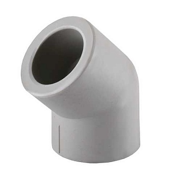 FAF Угол 45* 40 серый ППР C