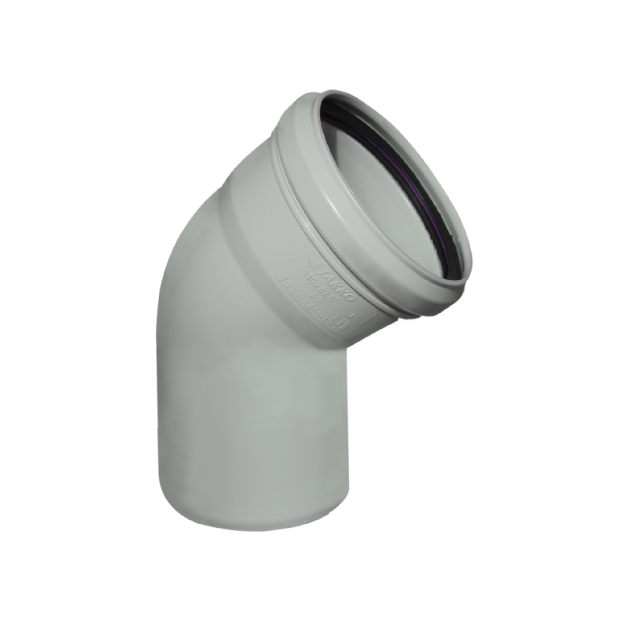 FAF Отвод канализационный  50/45* ПВХ