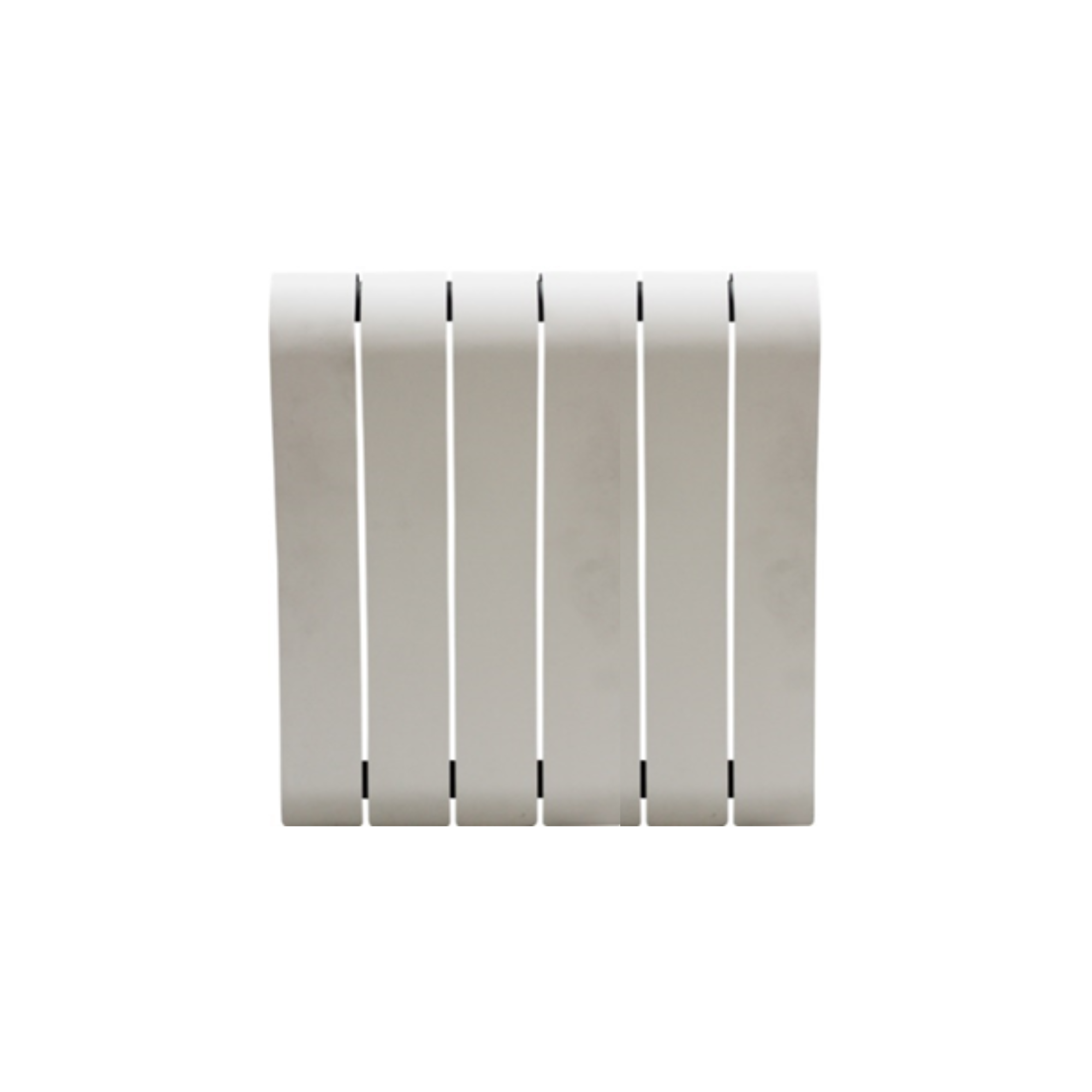 ANDROMEDA Радиатор алюминиевый  6 секций бежевый 