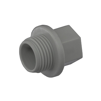 FAF Заглушка 25*1/2" резьба наружная серая ППР C