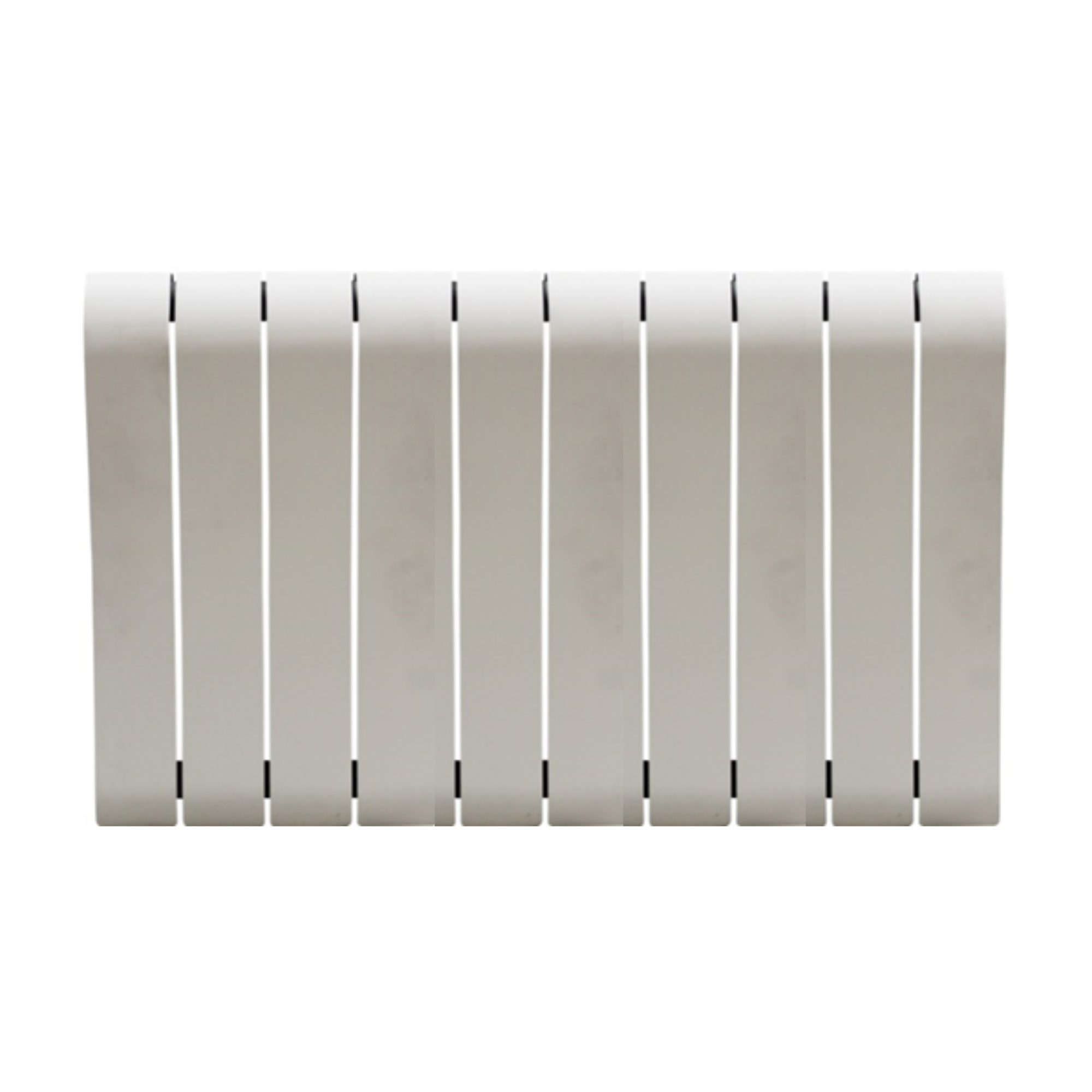 ANDROMEDA Радиатор алюминиевый 10 секций бежевый 