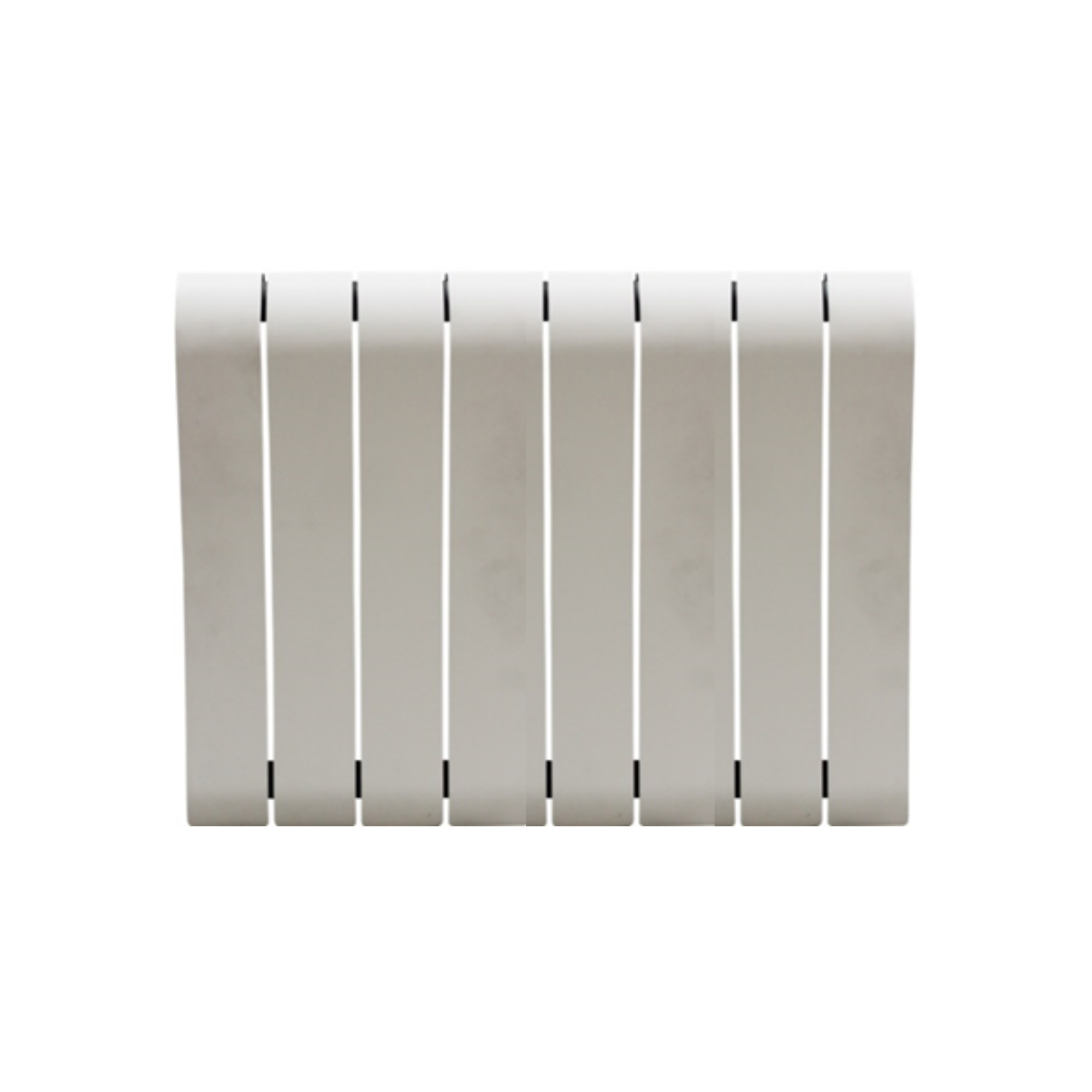 ANDROMEDA Радиатор алюминиевый  8 секций бежевый 